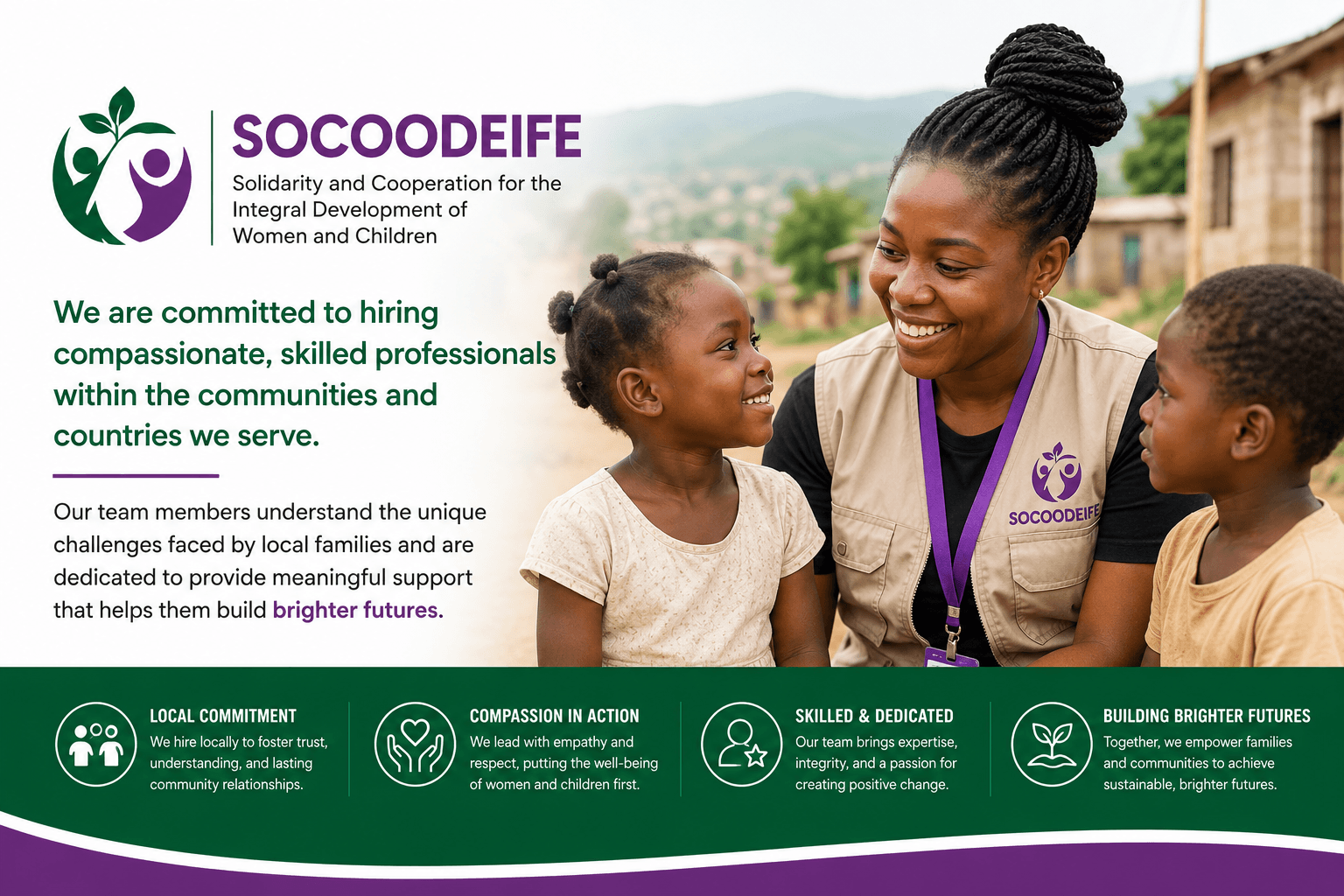 Socoodeife Commitment to Children's Well-being